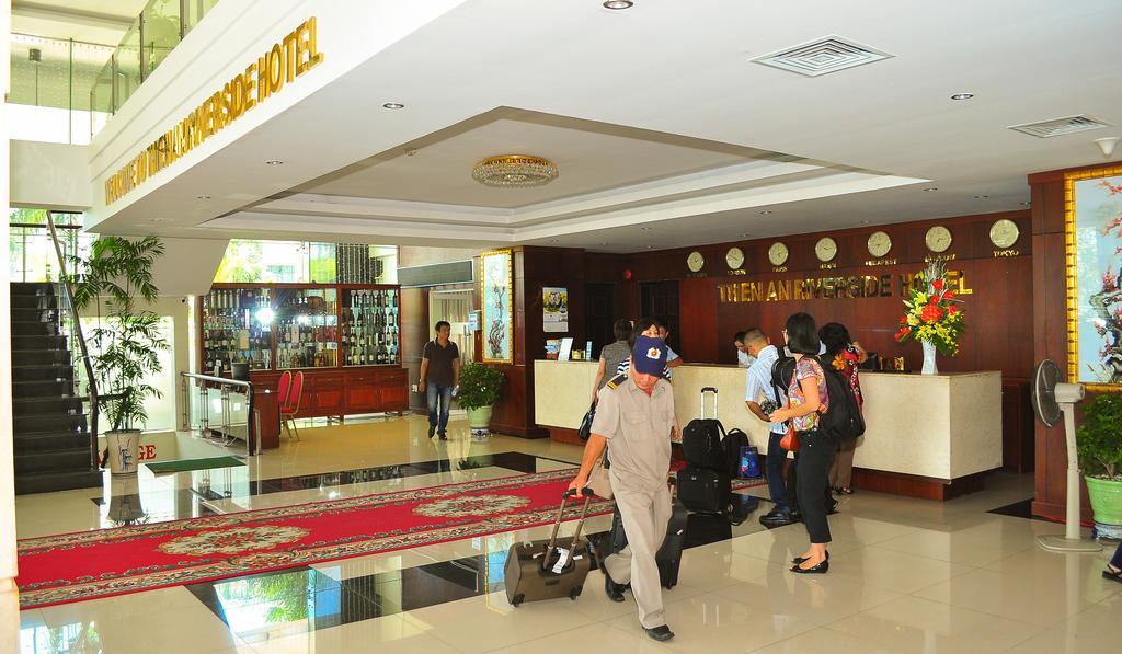 Thien An Riverside Hotel Куанг Нгай Екстериор снимка