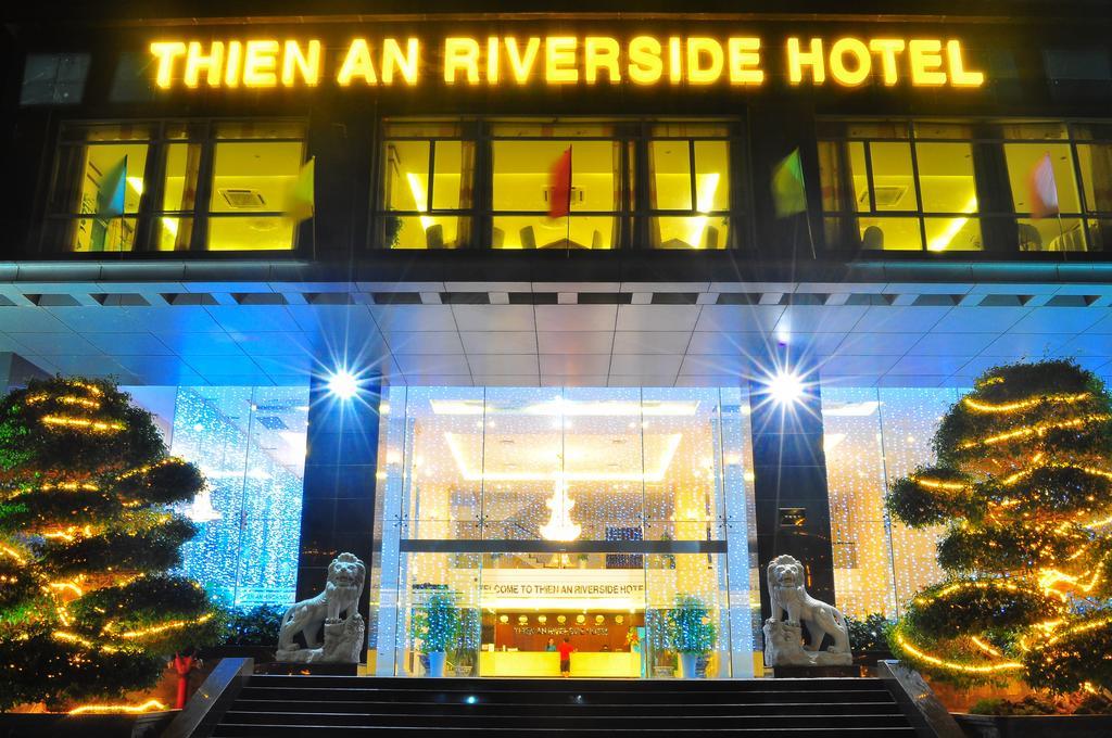 Thien An Riverside Hotel Куанг Нгай Екстериор снимка