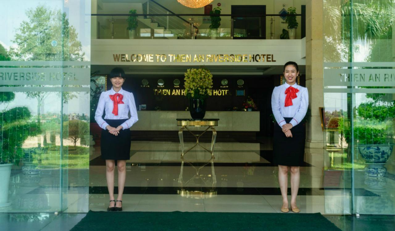 Thien An Riverside Hotel Куанг Нгай Екстериор снимка