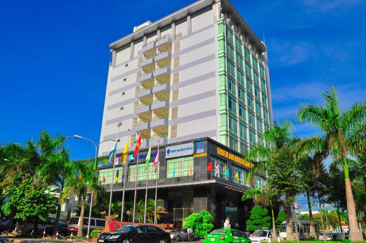 Thien An Riverside Hotel Куанг Нгай Екстериор снимка